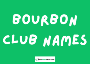 Read more about the article 369 Bourbon Club Names