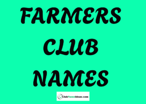 Read more about the article 286 Farmers Club Names