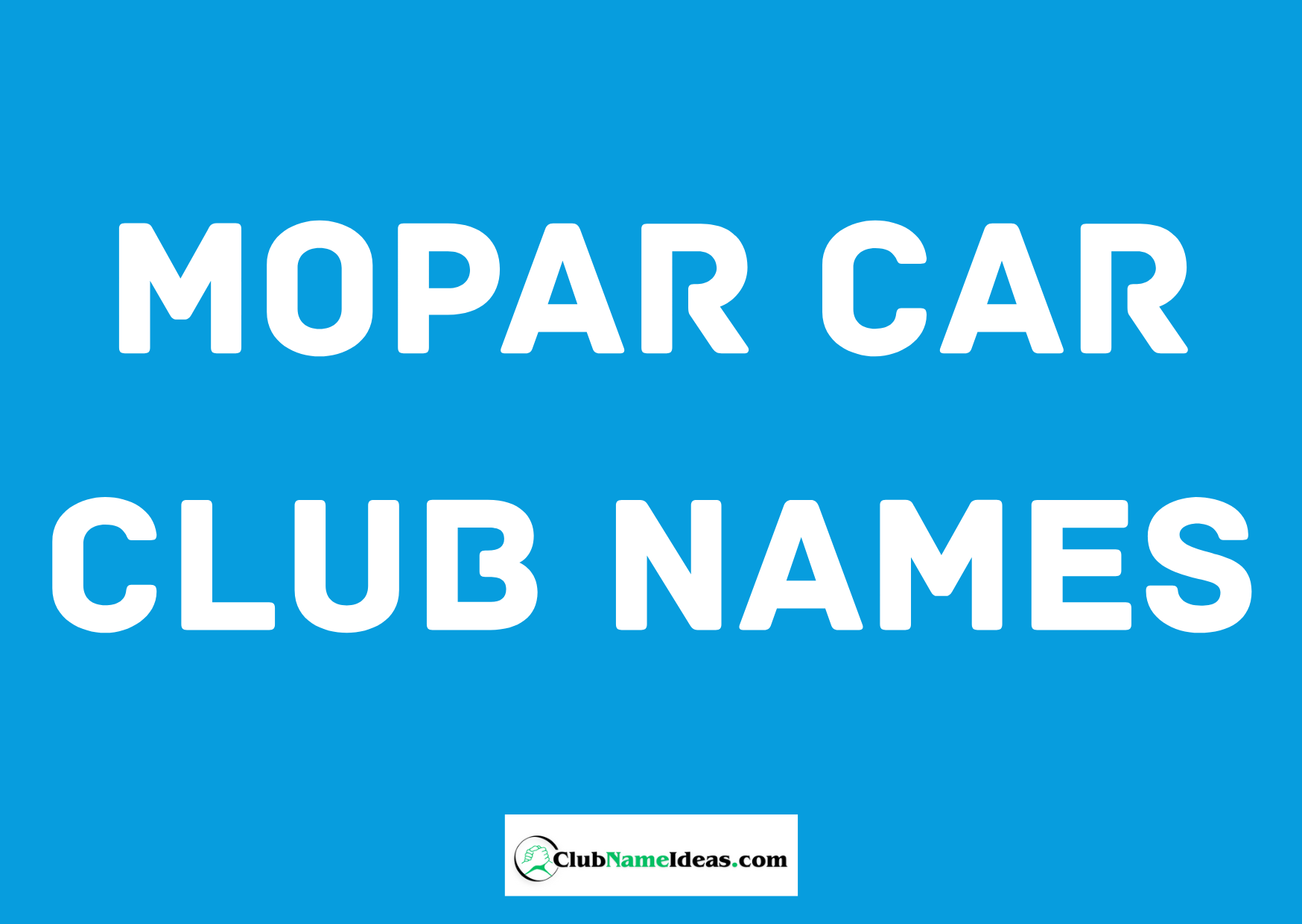 Read more about the article 324 Mopar Car Club Names