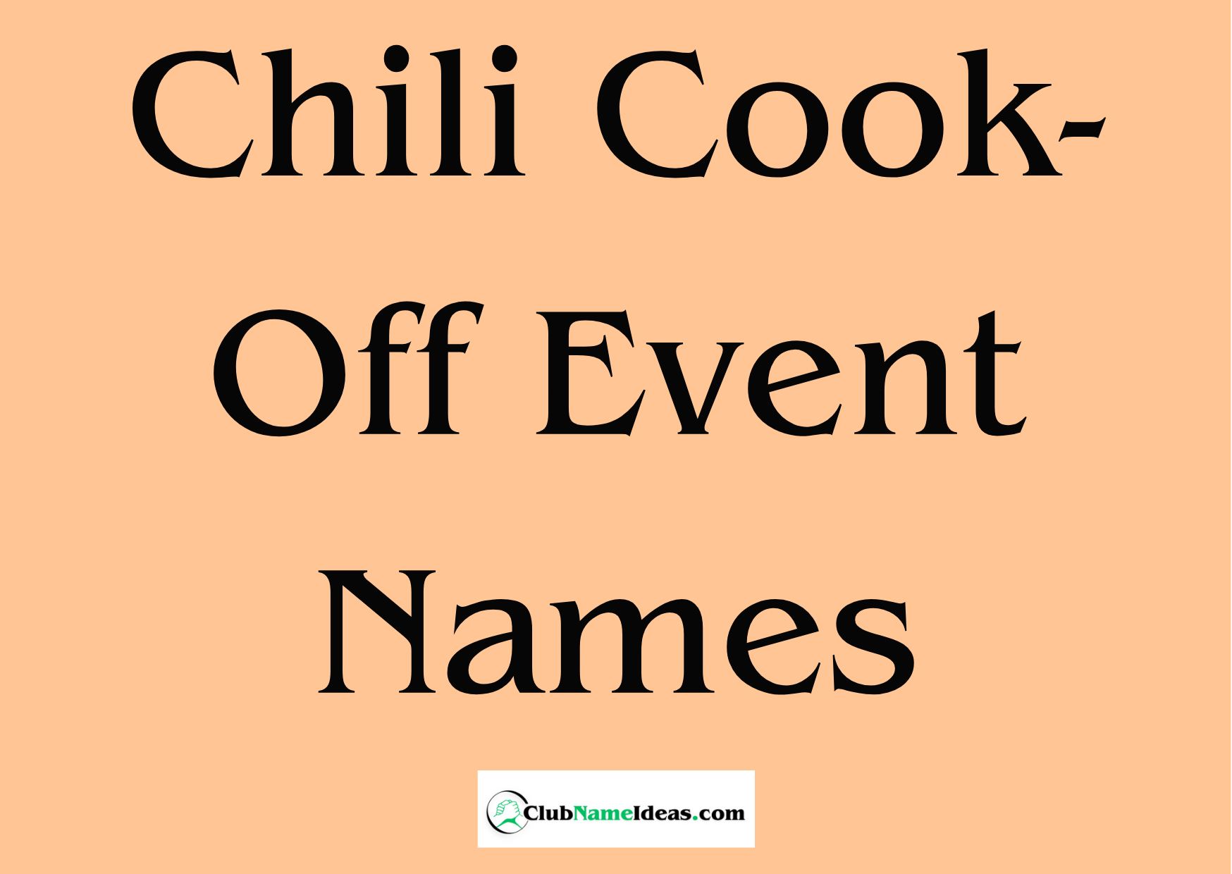 Read more about the article 345 Chili Cook-Off Event Names
